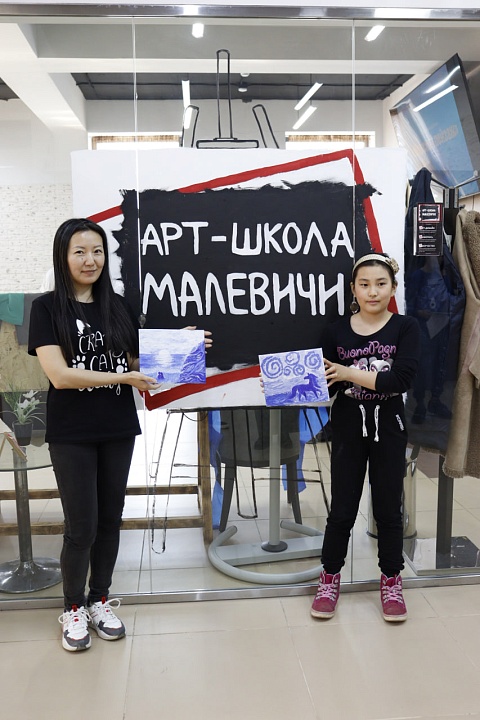 Открытый урок по живописи прошел в Учебном Центре "Активное Образование"!